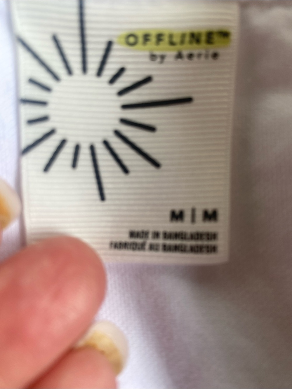 aerie White Women's Button-Down Shirt - Picture 2 of 5